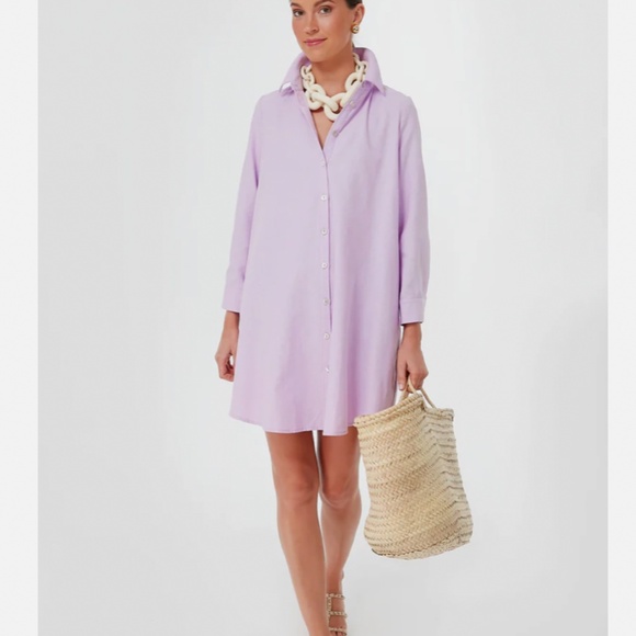 Pomander Place Dresses & Skirts - Pomander Place Oxford Harris Shirt Dress